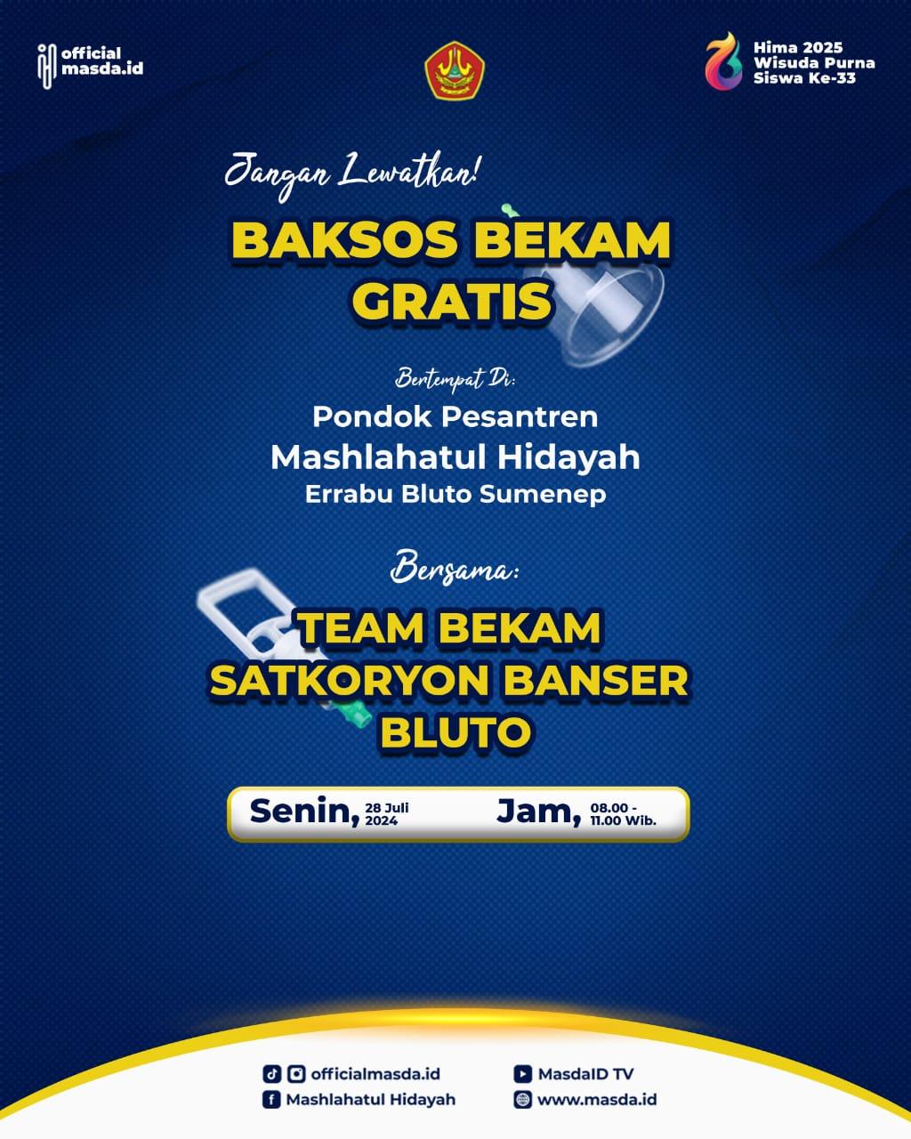 Bekerja Sama dengan Satkaryon Bluto, HIMA-2025 Laksanakan Bekam Gratis untuk Masyarakat