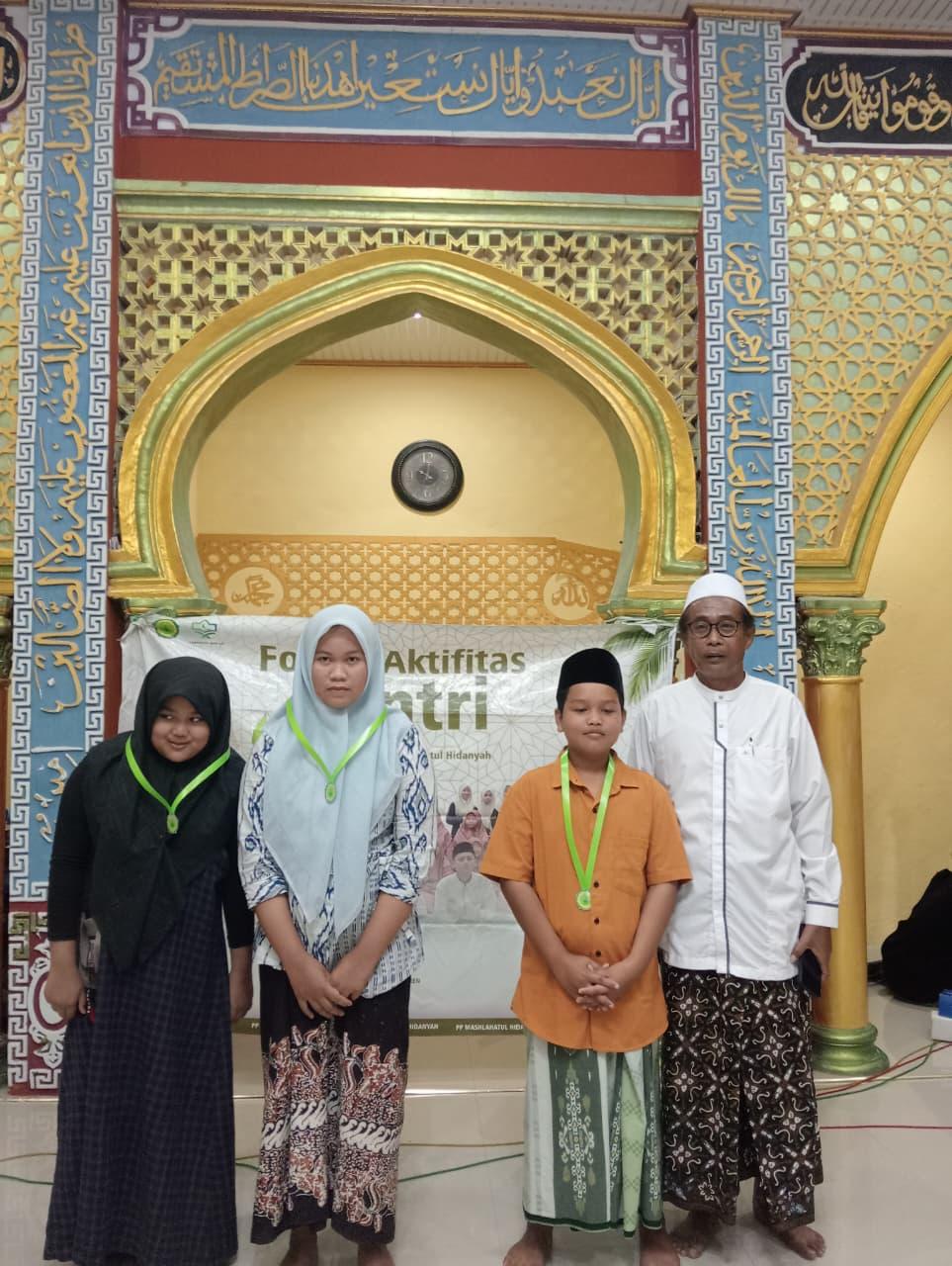 Janjikan Reward di Setiap Muhadarah, Panitia Pondok Romadhan Nobatkan Tiga Peserta Terbaik