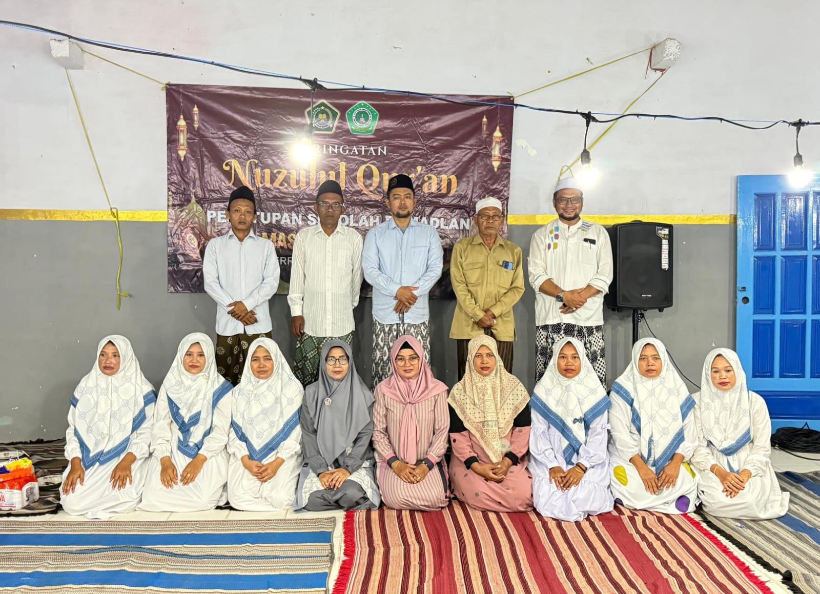 RA. Masda Tutup Kegiatan Pondok Ramadhan dengan Buber dan Berbagi untuk Warga Kurang Mampu